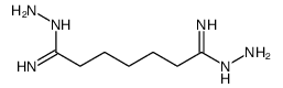 1,5-双(亚氨基肼基甲基)戊烷结构式