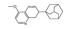 7-(1-Adamantyl)-7,8-dihydro-4-methoxychinolin结构式