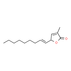 2(5H)-Furanone,3-methyl-5-(1E)-1-nonenyl-(9CI)结构式