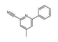 4-Methyl-6-phenylpyridine-2-carboxylic acid结构式