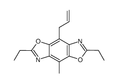 allylmethylbenzobis(ethyloxazole) Structure