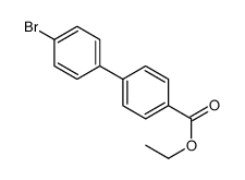 Ethyl 4'-bromo-4-biphenylcarboxylate Structure