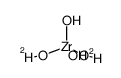 dihydroxydi(hydroxy-d)zirconium结构式