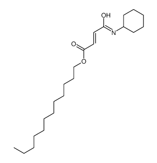 dodecyl 4-(cyclohexylamino)-4-oxobut-2-enoate Structure