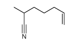 2-methylhept-6-enenitrile结构式