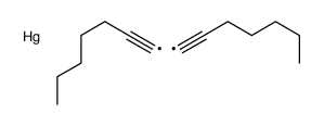 bis(hept-1-ynyl)mercury Structure