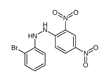 1-(2-bromophenyl)-2-(2,4-dinitrophenyl)hydrazine结构式