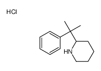 2-(2-phenylpropan-2-yl)piperidine,hydrochloride Structure