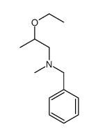 N-benzyl-2-ethoxy-N-methylpropan-1-amine Structure