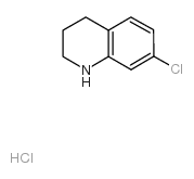 7-CHLORO-1,2,3,4-TETRAHYDRO-QUINOLINE HYDROCHLORIDE structure