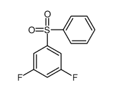 1-(benzenesulfonyl)-3,5-difluorobenzene Structure