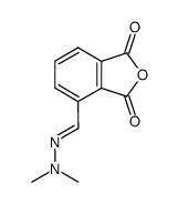 3-dimethylhydrazonophthalic anhydride结构式