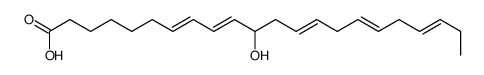 11-hydroxydocosa-7,9,13,16,19-pentaenoic acid Structure