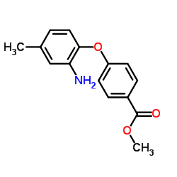 Methyl 4-(2-amino-4-methylphenoxy)benzoate Structure