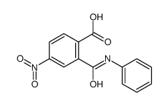 4-nitro-2-(phenylcarbamoyl)benzoic acid Structure