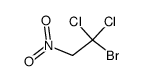 1-bromo-1,1-dichloro-2-nitroethane结构式