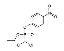 1-[dichloromethyl(ethoxy)phosphoryl]oxy-4-nitrobenzene结构式