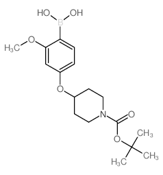 4-(1-BOC-哌啶-4-基氧基)-2-甲氧基苯硼酸图片