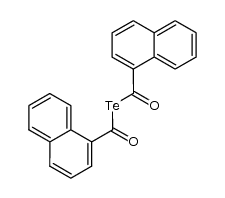 bis(1-naphthoyl) telluride结构式