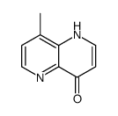 4-Hydroxy-8-methyl-1,5-naphthyridine structure