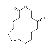 12-oxotetradecano-14-lactone结构式