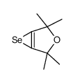 2,2,4,4-tetramethyl-3-oxa-6-selenabicyclo[3.1.0]hex-1(5)-ene Structure