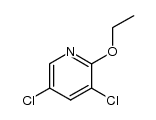 2-ethoxy-3,5-dichloropyridine结构式