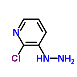 2-Chloro-3-hydrazinopyridine structure