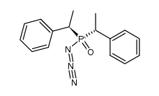 bis((R)-1-phenylethyl)phosphinyl azide Structure