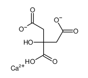 MONOCALCIUMCITRATE结构式