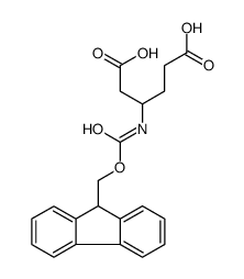 FMOC-3-AMINOADIPIC ACID structure