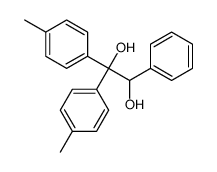 1,1-Bis(4-methylphenyl)-2-phenyl-1,2-ethanediol结构式