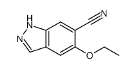 5-ethoxy-1H-indazole-6-carbonitrile Structure