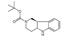 tert-butyl 3,4,4a,5-tetrahydro-1H-pyrido[4,3-b]indole-2(9bH)-carboxylate结构式