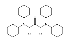 N1,N1,N3,N3-tetracyclohexyl-2-oxomalonamide结构式