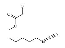 6-azidohexyl 2-chloroacetate结构式