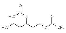 3-(acetylthio)hexyl acetate Structure