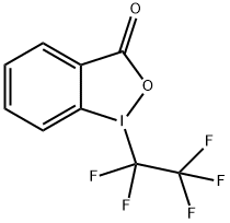 Acid C2F5-Togni reagent structure