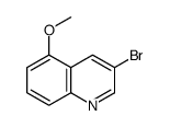 3-bromo-5-methoxyquinoline Structure