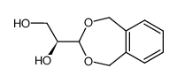 3-(1S,2-dihydroxyethyl)-1,5-dihydro-3H-2,4-benzodioxepine Structure