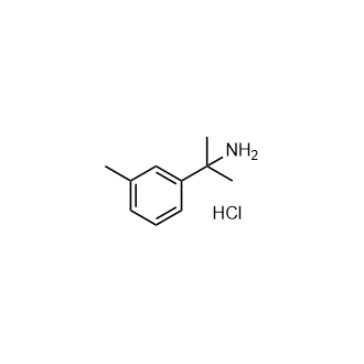 2-(m-Tolyl)propan-2-amine hydrochloride Structure