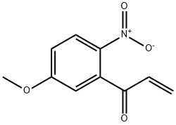 2-Propen-1-one, 1-(5-methoxy-2-nitrophenyl)- Structure