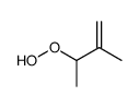 1,2-dimethyl-allyl hydroperoxide结构式