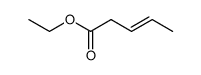 ethyl pent-3-enoate结构式