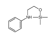 N-(2-Trimethylsiloxyethyl)aniline结构式