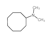 N,N-dimethylcyclooctanamine Structure