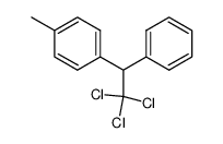 BENZENE, 1-METHYL-4-(2,2,2-TRICHLORO-1-PHENYLETHYL)- Structure