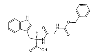 Z-Gly-D-Trp-OH Structure