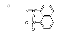 8-sulfonaphthalene-1-diazonium,chloride结构式