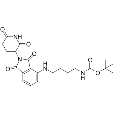 Thalidomide-NH-C4-NH-Boc图片